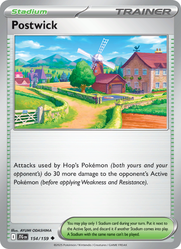 Postwick (154/159) Reverse Holo card image