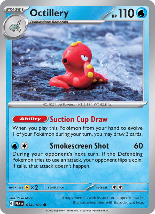 Octillery (034/182) Reverse Holo card image