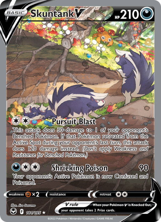 Skuntank V (181/195) Holographic card image
