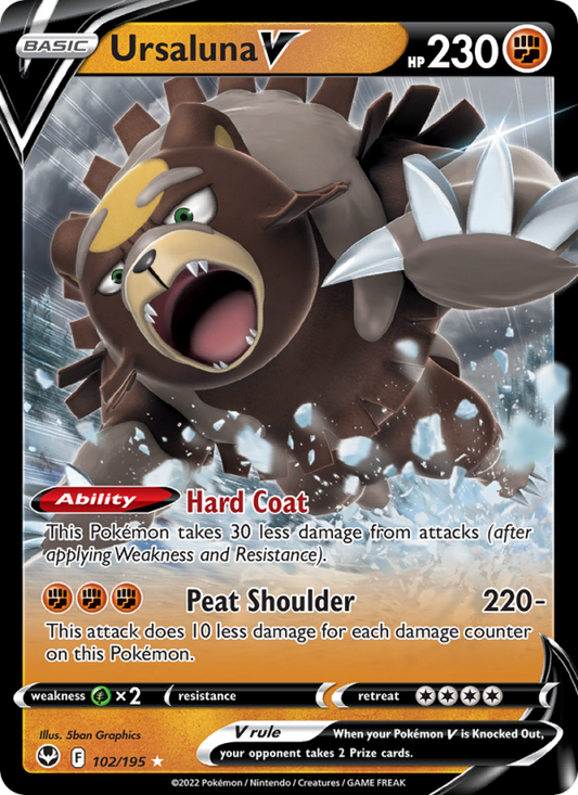 Ursaluna V (102/195) Holographic card image
