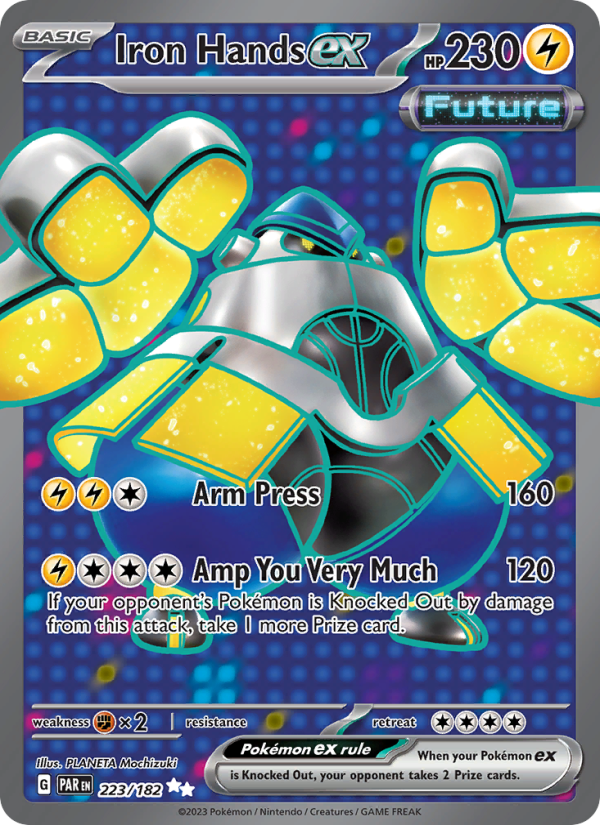 Iron Hands ex (223/182) Holographic card image