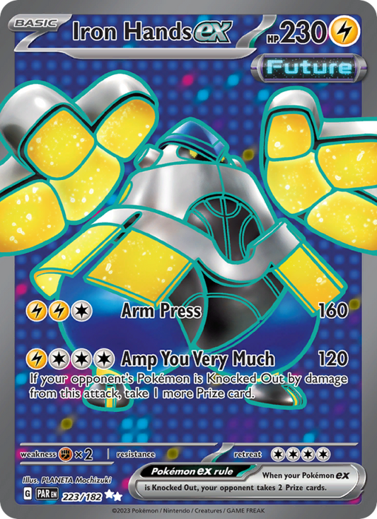 Iron Hands ex (223/182) Holographic card image
