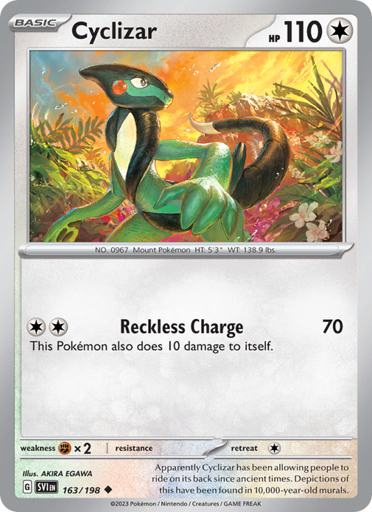 Cyclizar (163/198) Reverse Holo card image