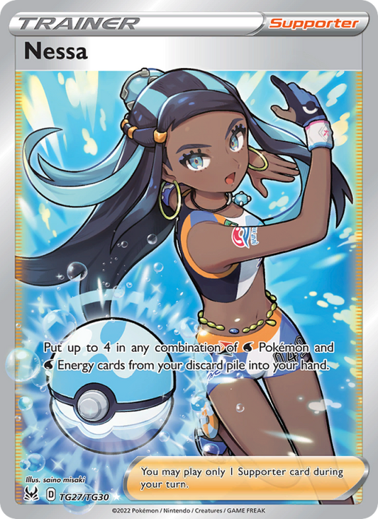 Nessa (TG27/196) Holographic card image