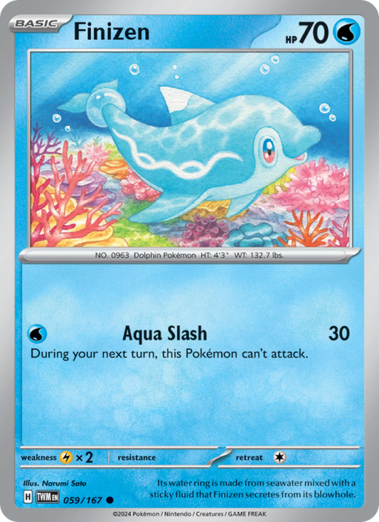 Finizen (059/167) Reverse Holo card image