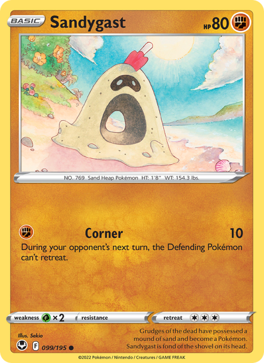 Sandygast (099/195) Reverse Holo card image