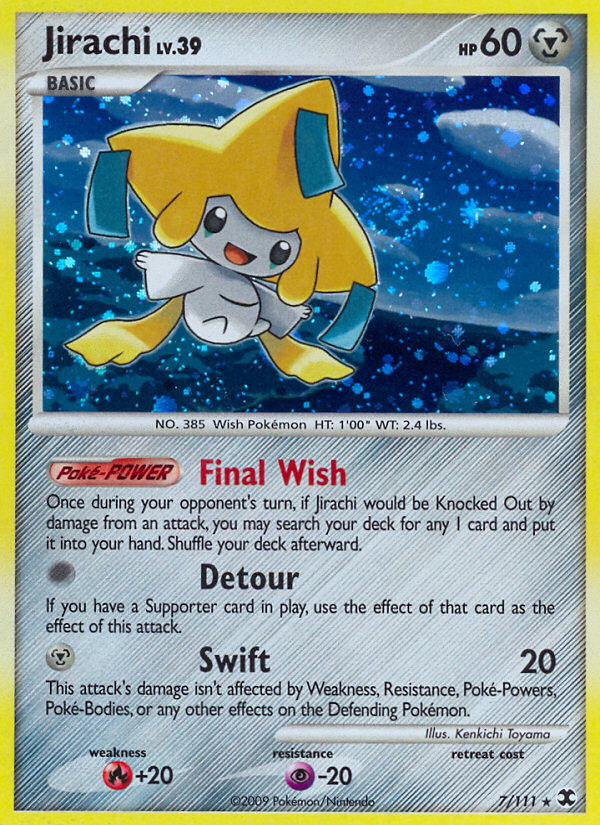 Jirachi (007/111) Reverse Holo card image