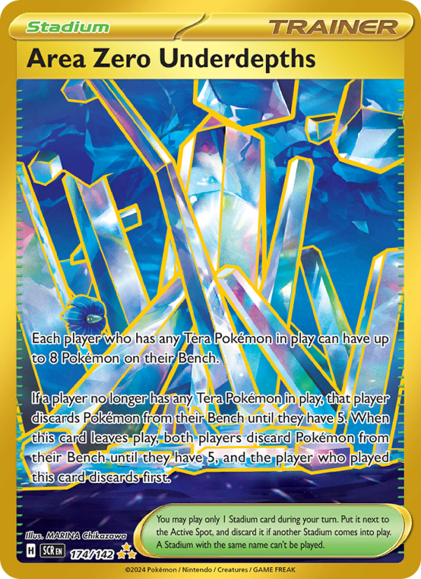 Area Zero Underdepths (174/142) Holographic card image
