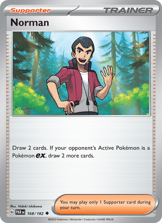 Norman (168/182) Reverse Holo card image