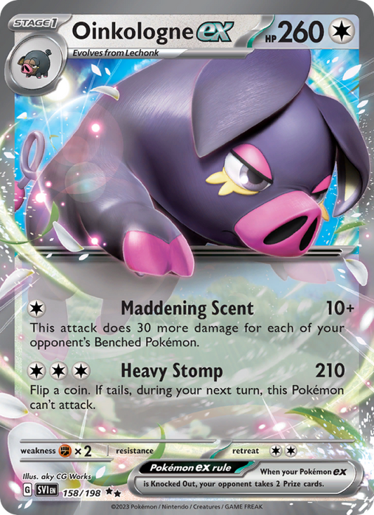 Oinkologne ex (158/198) Holographic card image