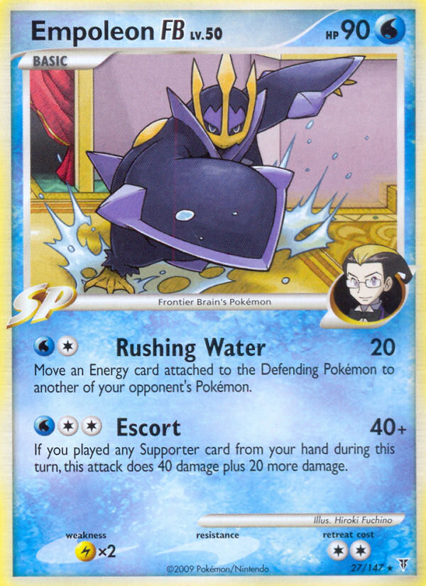 Empoleon FB (027/147) Reverse Holo card image