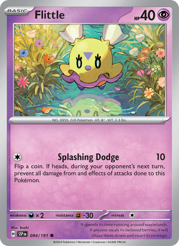 Flittle (094/191) Reverse Holo card image
