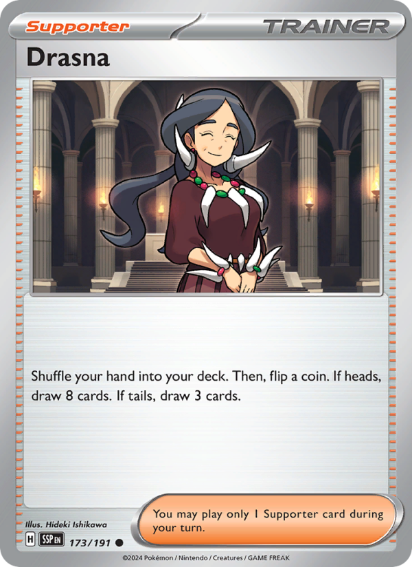 Drasna (173/191) Reverse Holo card image