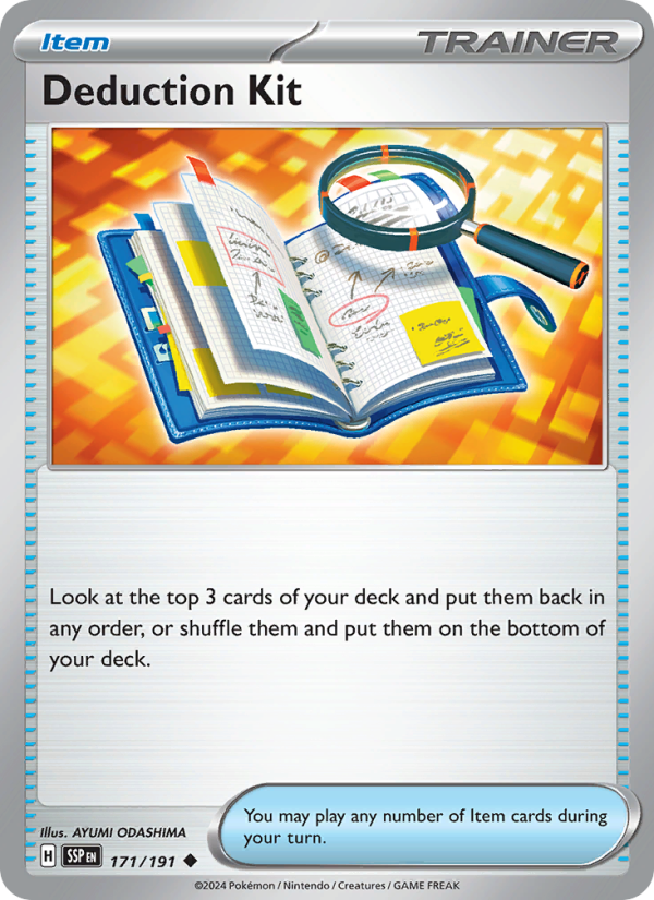 Deduction Kit (171/191) Reverse Holo card image