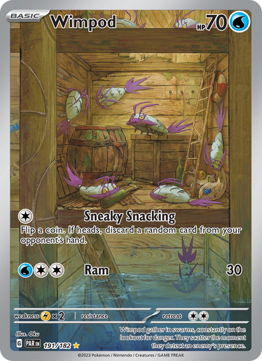 Wimpod (191/182) Holographic card image