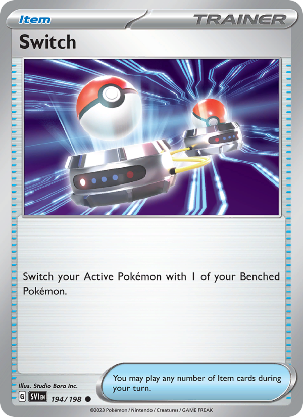 Switch (194/198) Reverse Holo card image