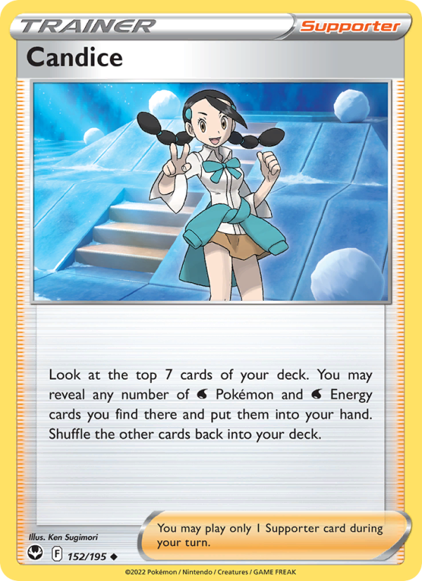 Candice (152/195) Reverse Holo card image