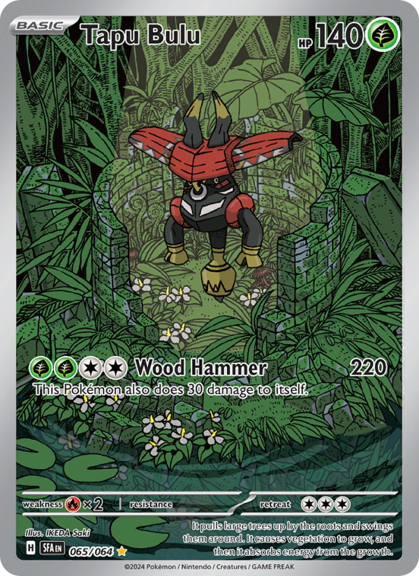 Tapu Bulu (065/64) Holographic card image