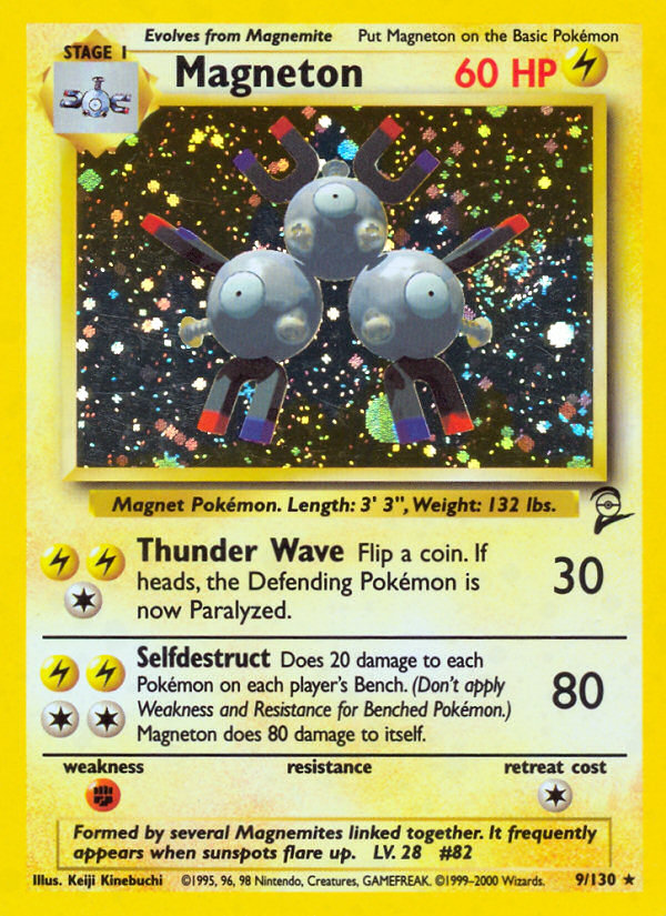 Magneton (009/130) Reverse Holo card image