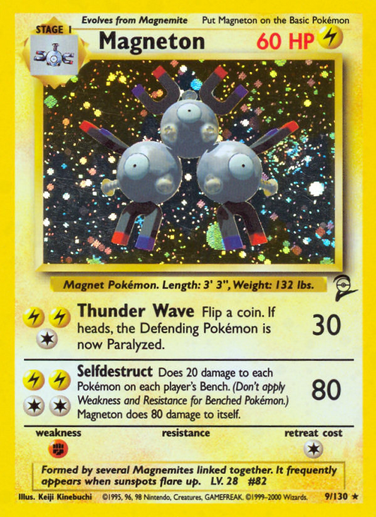 Magneton (009/130) Reverse Holo card image