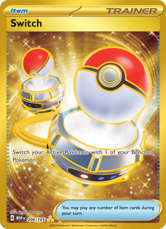 Switch (206/165) Holographic card image