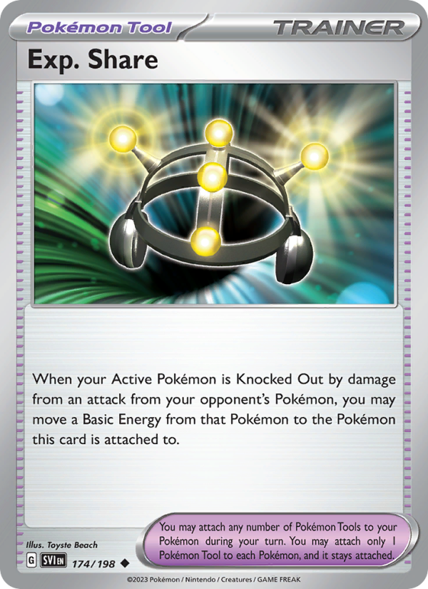 Exp. Share (174/198) Reverse Holo card image