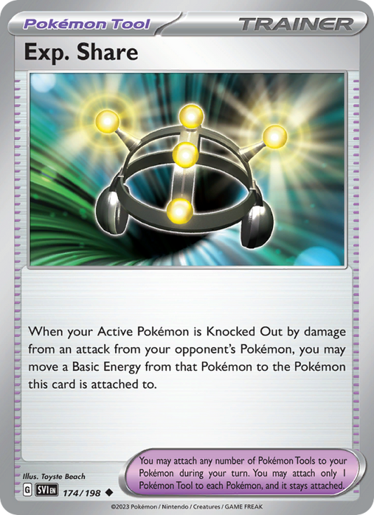 Exp. Share (174/198) Reverse Holo card image