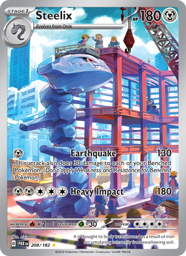 Steelix (208/182) Holographic card image