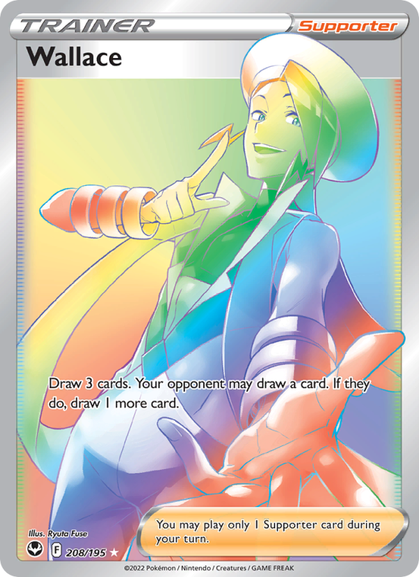 Wallace (208/195) Holographic card image