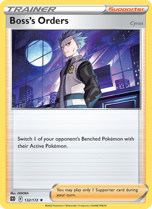 Boss's Orders (132/172) Reverse Holo card image