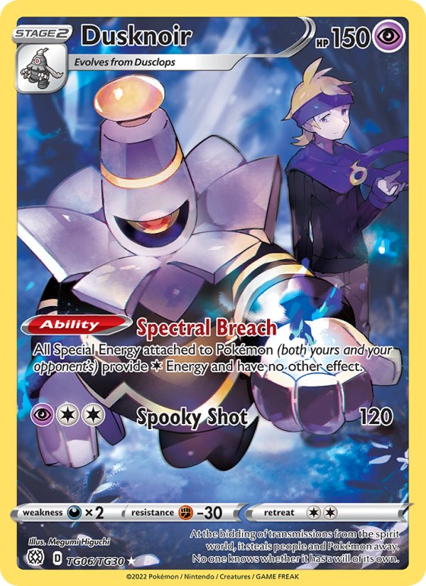 Dusknoir (TG06/172) Holographic card image