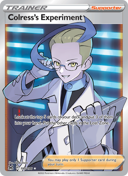 Colress's Experiment (190/196) Holographic card image