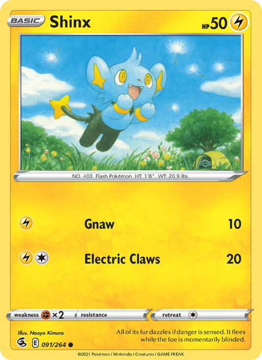 Shinx (091/264) Reverse Holo card image