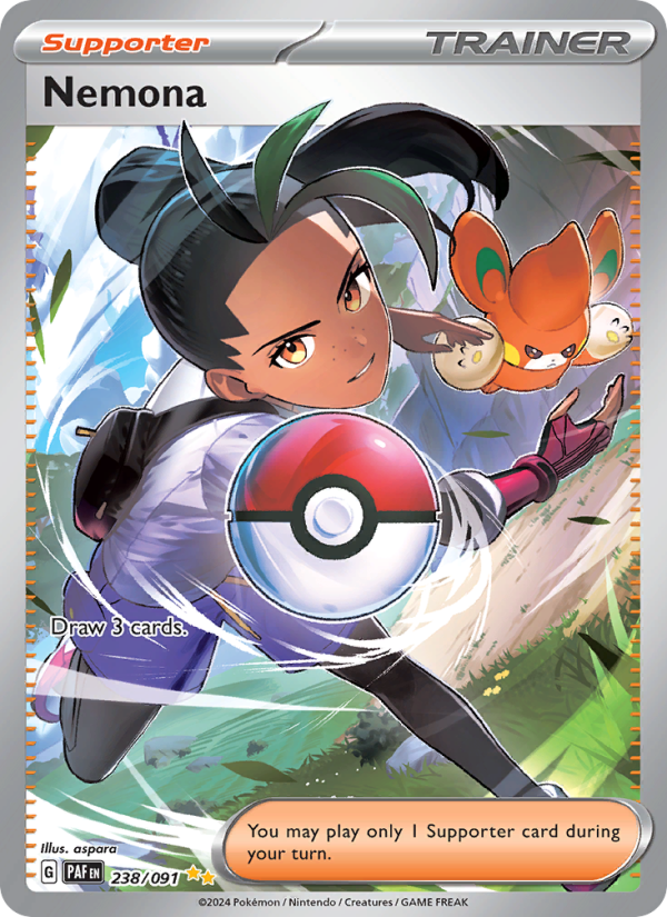 Nemona (238/91) Holographic card image