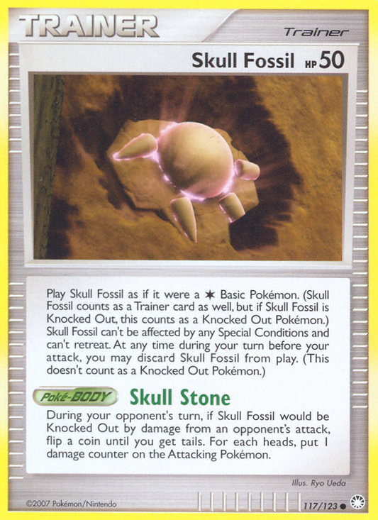 Skull Fossil (117/122) Reverse Holo card image