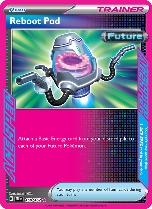 Reboot Pod (158/162) Holographic card image