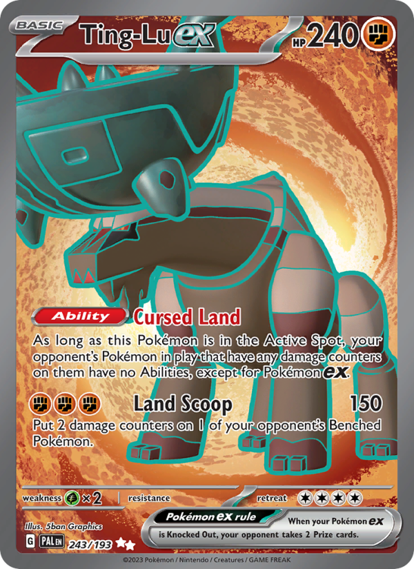 Ting-Lu ex (243/193) Holographic card image