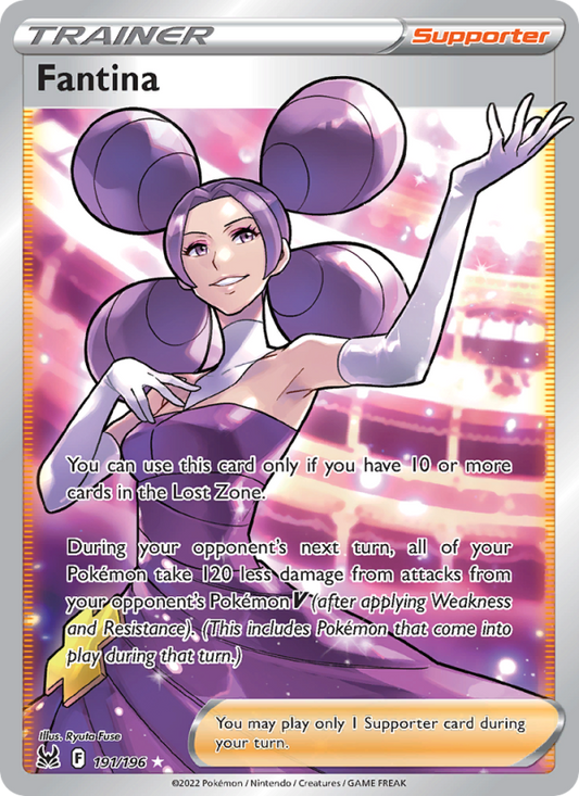 Fantina (191/196) Holographic card image