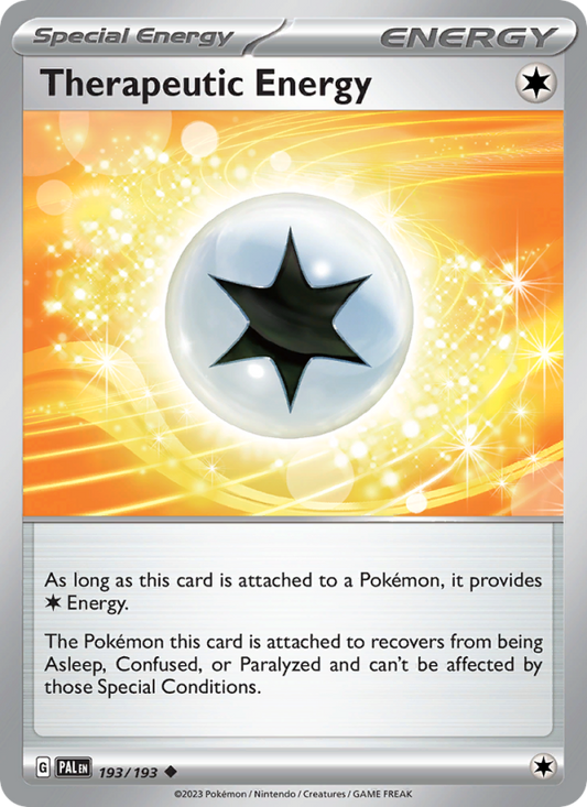 Therapeutic Energy (193/193) Reverse Holo card image