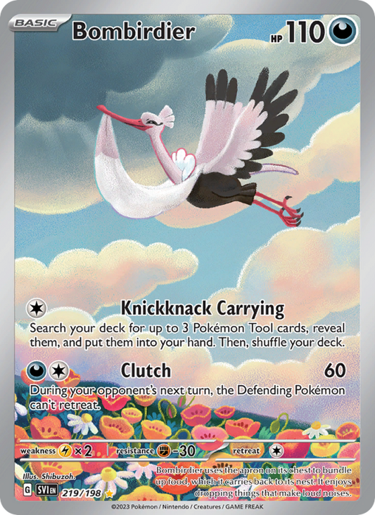 Bombirdier (219/198) Holographic card image