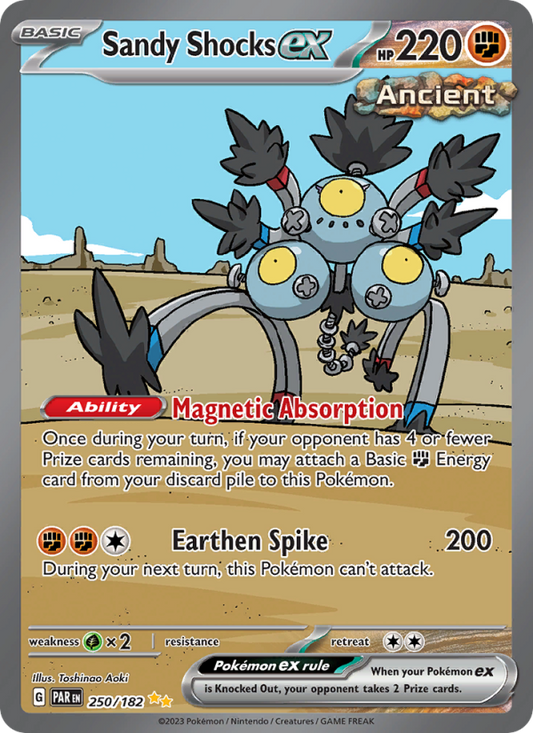 Sandy Shocks ex (250/182) Holographic card image