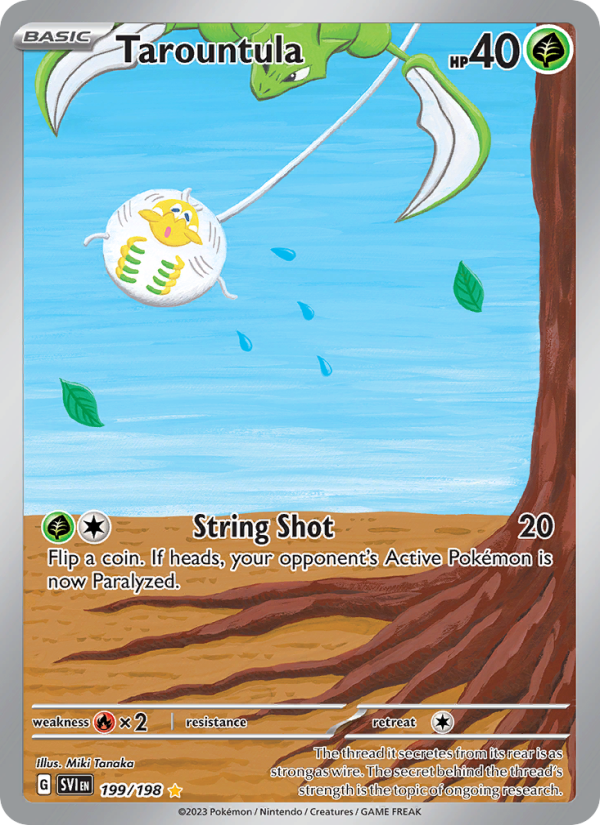 Tarountula (199/198) Holographic card image