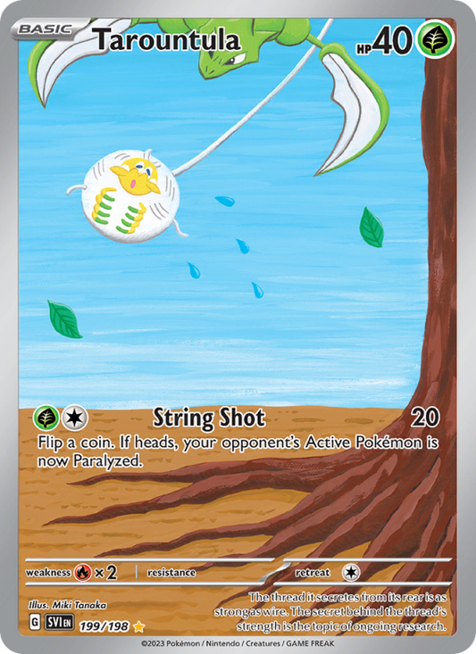 Tarountula (199/198) Holographic card image
