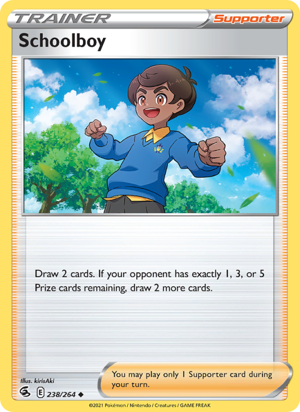 Schoolboy (238/264) Reverse Holo card image
