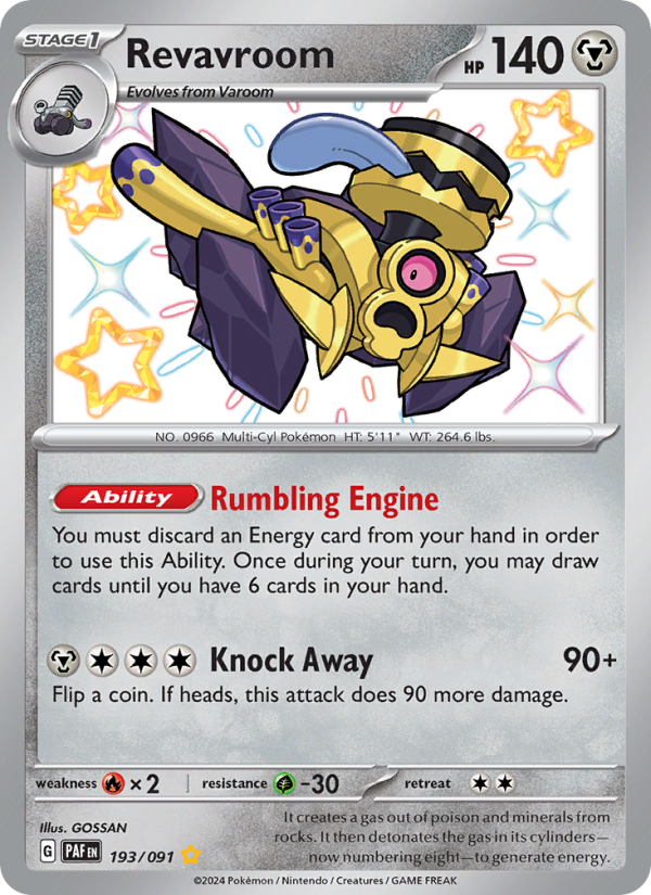 Revavroom (193/91) Holographic card image