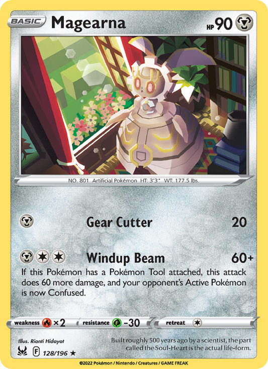 Magearna (128/196) Reverse Holo card image
