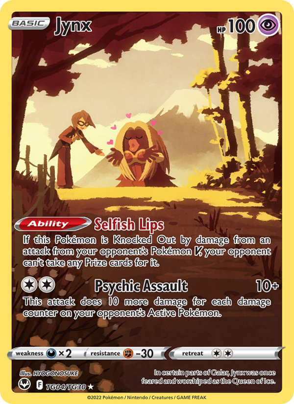 Jynx (TG04/195) Holographic card image