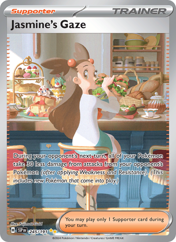 Jasmine's Gaze (245/191) Holographic card image
