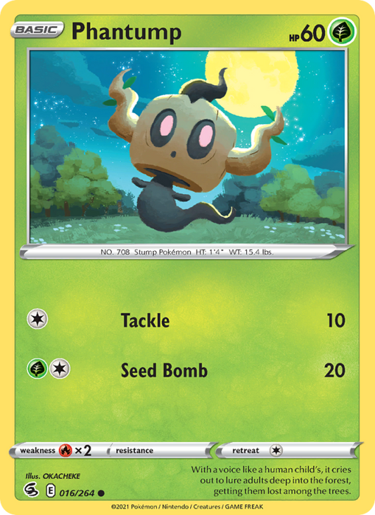Phantump (016/264) Reverse Holo card image
