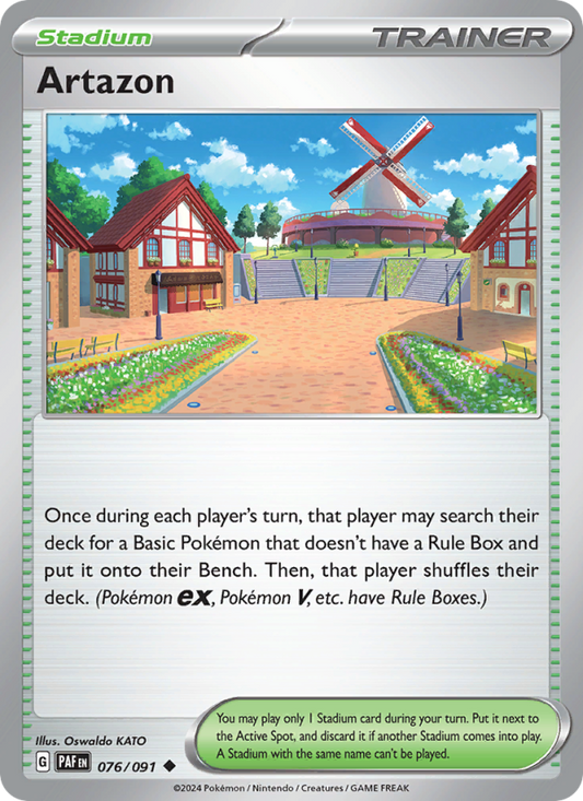 Artazon (076/91) Reverse Holo card image